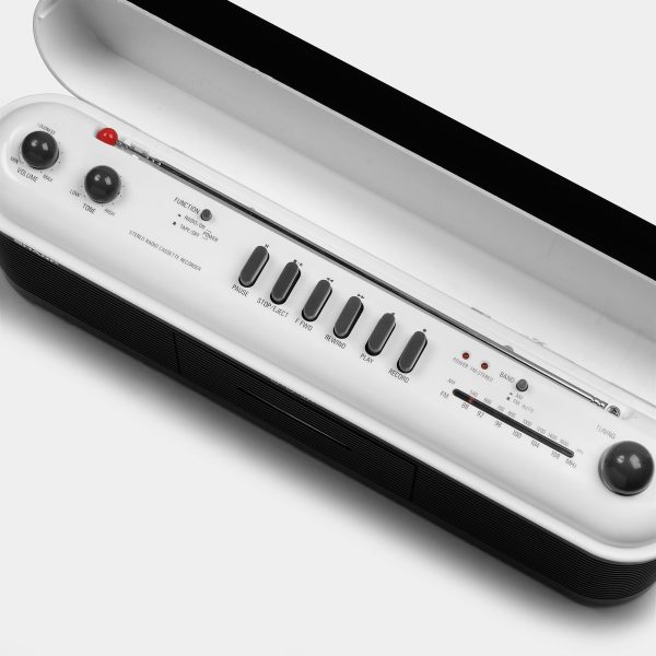 Sharp QT-F40 AM FM Stereo Boombox Cassette Recorder and Player Online - Image 5