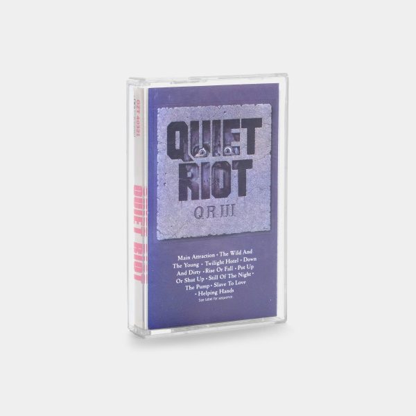 Quiet Riot - QR III Cassette Tape on Sale