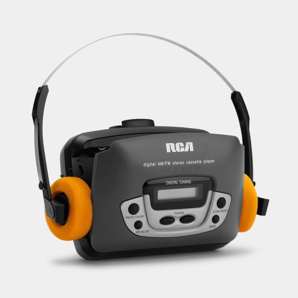 RCA RP-1872A AM FM Stereo Portable Cassette Player Sale - Image 2