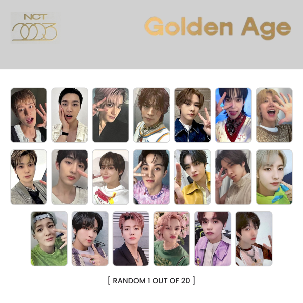 NCT (엔시티) ALBUM - [GOLDEN AGE] (Archiving Ver.) (+ EXCLUSIVE PHOTOCARD) Online - Image 3