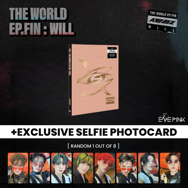 (KOREA VER.) ATEEZ (에이티즈) ALBUM - [THE WORLD EP.FIN : WILL] (+EXCLUSIVE SELFIE PHOTOCARD) Sale - Image 3