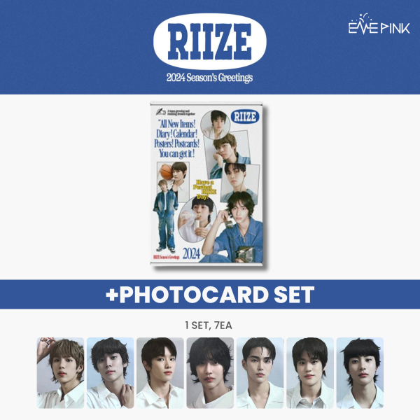 RIIZE (라이즈) - 2024 SEASON’S GREETINGS (+PHOTOCARD SET) Fashion
